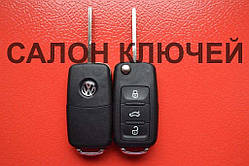 Ключ викидний volkswagen jetta, golf3 кнопки 434Mhz CAN id48. 5K0 837 202 H.