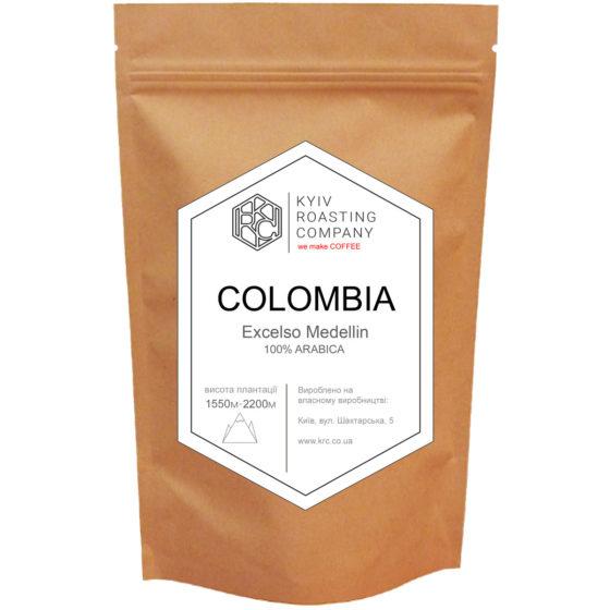 Кофе натуральный свежей обжарки "COLOMBIA Excelso Medellin"  Kyiv Roasting Company