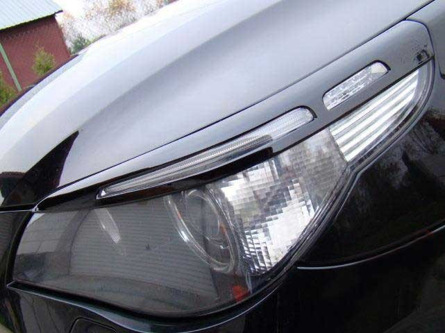 РІЛЬКИ (НАКЛАДКИ НА ФАРИ) BMW E60 ВАР.1