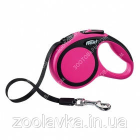 Повідець Flexi Comfort Soft Grip S довжина 5 м вага до 15 кг (стрічка)