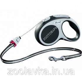 Повідець Flexi Vario S довжина 8 м, вага до 12 кг (трос)