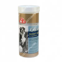 8in1 Vitality Excel BREWERS YEAST Large Breed пивні дріжджі з часником 80т.