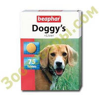 Beaphar Doggys Liver вітаміни як ласощі з печінкою для собак