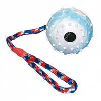 М'яч гумовий на мотузці 7 см Trixie 3308