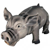 Латексна іграшка для собак (Свиняча хрюка) Trixie 35491 середня