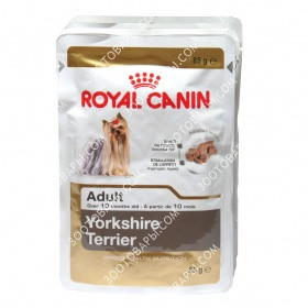 Royal Canin Yorkshire Terrier (паштет) Роял Канин Консервированный корм для взрослых собак 85г - фото 1 - id-p620762716