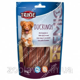 Ласощі для собак Trixie 31594 Premio Duckinos з качиними грудками