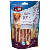 Лакомства для собак Trixie 31705 Premio Crispy Duck с мясом утки и из сыромятной кожи