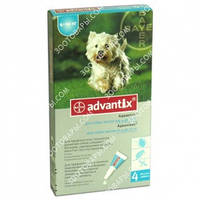 Advantix (Адвантикс) вага 4-10 кг, 1 шт.