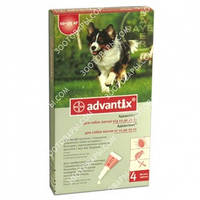 Advantix (Адвантикс) вес 10-25 кг, 1шт