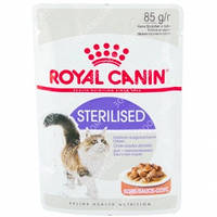Royal Canin Sterilised (кусочки в соусе) Консервы для стерилизованных кошек