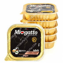 Morando Miogatto Adult Консерви для кішок із лососем і креветками