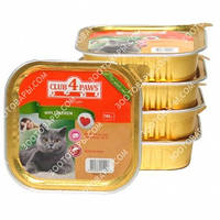 Клуб 4 Лапи Консерви для кішок паштет із куркою