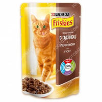 Purina Friskies Консерви для кішок шматочки в підливі з печінкою 85 г