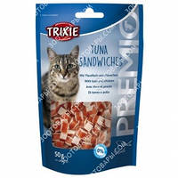 Лакомства для кошек Trixie 42731 Premio Tuna Sandwiches с тунцом и мясом птицы