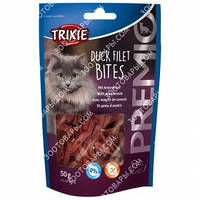 Лакомства для кошек Trixie 42716 Premio Duck Filet Bites с утиными грудками