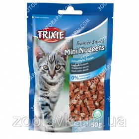 Ласощі для кішок Trixie 42741 Trainer Snack Mini Nuggets з тунцем, куркою і котячою м'ятою