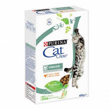 Purina Cat Chow Sterilised Сухий корм для кастрованих/стерилізованих котів і кішок 0,400 кг