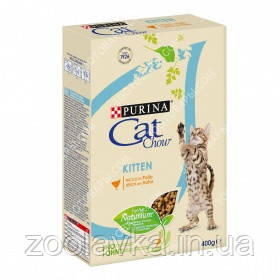 Purina Cat Chow Kitten Сухий корм для кошенят з куркою 0,400 кг