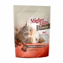 Morando Migliorgatto Sterilized with beef Сухий корм для стерилізованих кішок з яловичиною 0,400 кг