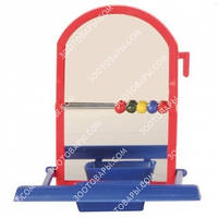 Trixie 5225 Підвісне дзеркало з жердинкою й годівницею