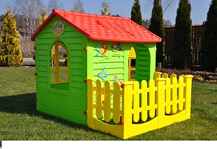 Дитячий будиночок Mochtoys з парканчиком (DM-05), фото 2