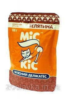 Желе МиС Кіс з телятиною 100г, пауч