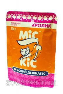 Желе МиС Кіс з кроликом 100г, пауч