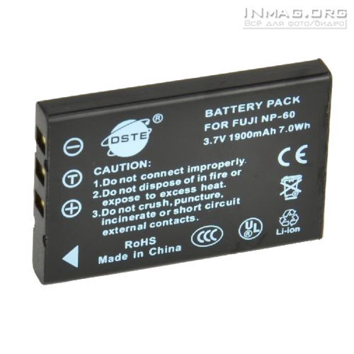 Акумулятор для фотоапарата Samsung SLB-1137, 1900 mAh.