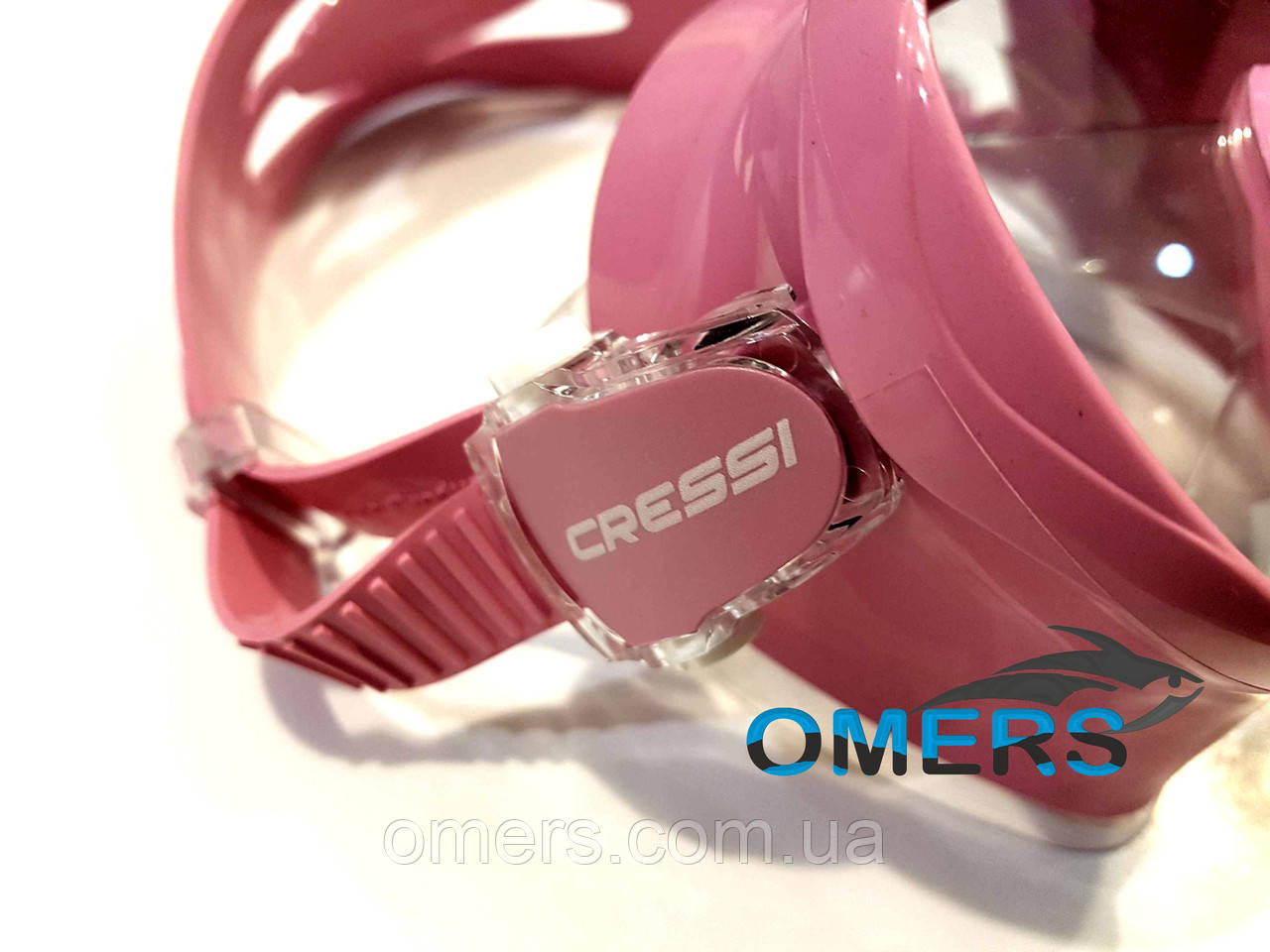 Маска Cressi F1 Frameless для плавания, розовая - фото 7 - id-p534945262