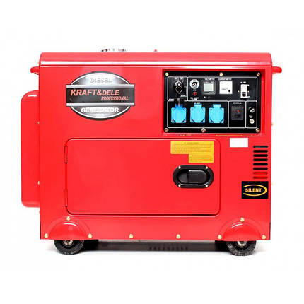 Дизельний генератор 7000W 12 / 230V KD123, фото 1