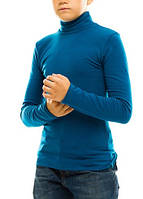 Гольф (водолазка) підлітковий, віскоза, темний джинс Розмір 40-44