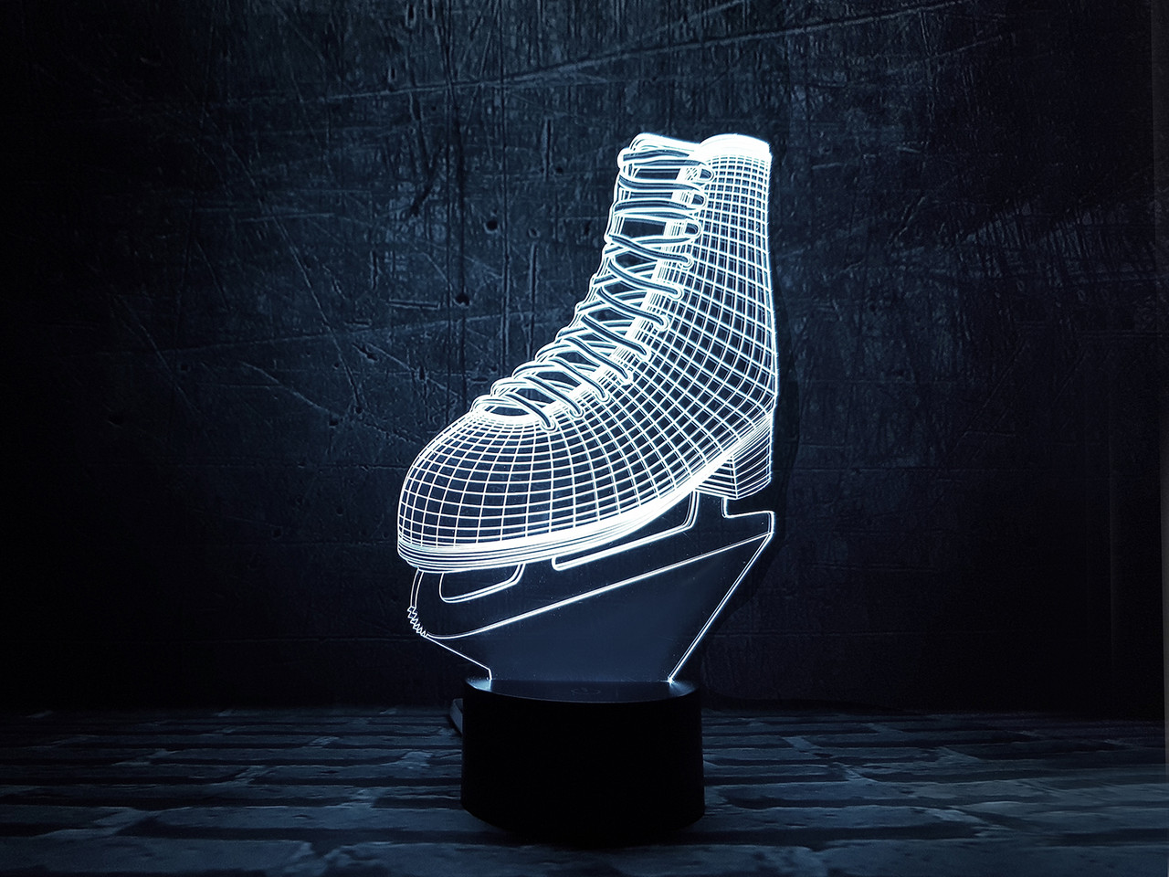 Змінна пластина для 3D-світильників "Фігурне катання" 3DTOYSLAMP, фото 1