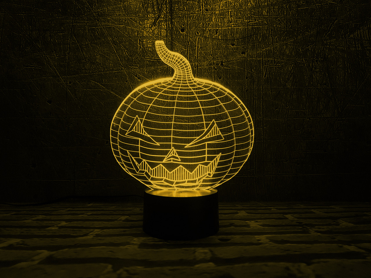 Змінна пластина для 3D-світильників "Хелловін" 3DTOYSLAMP, фото 1
