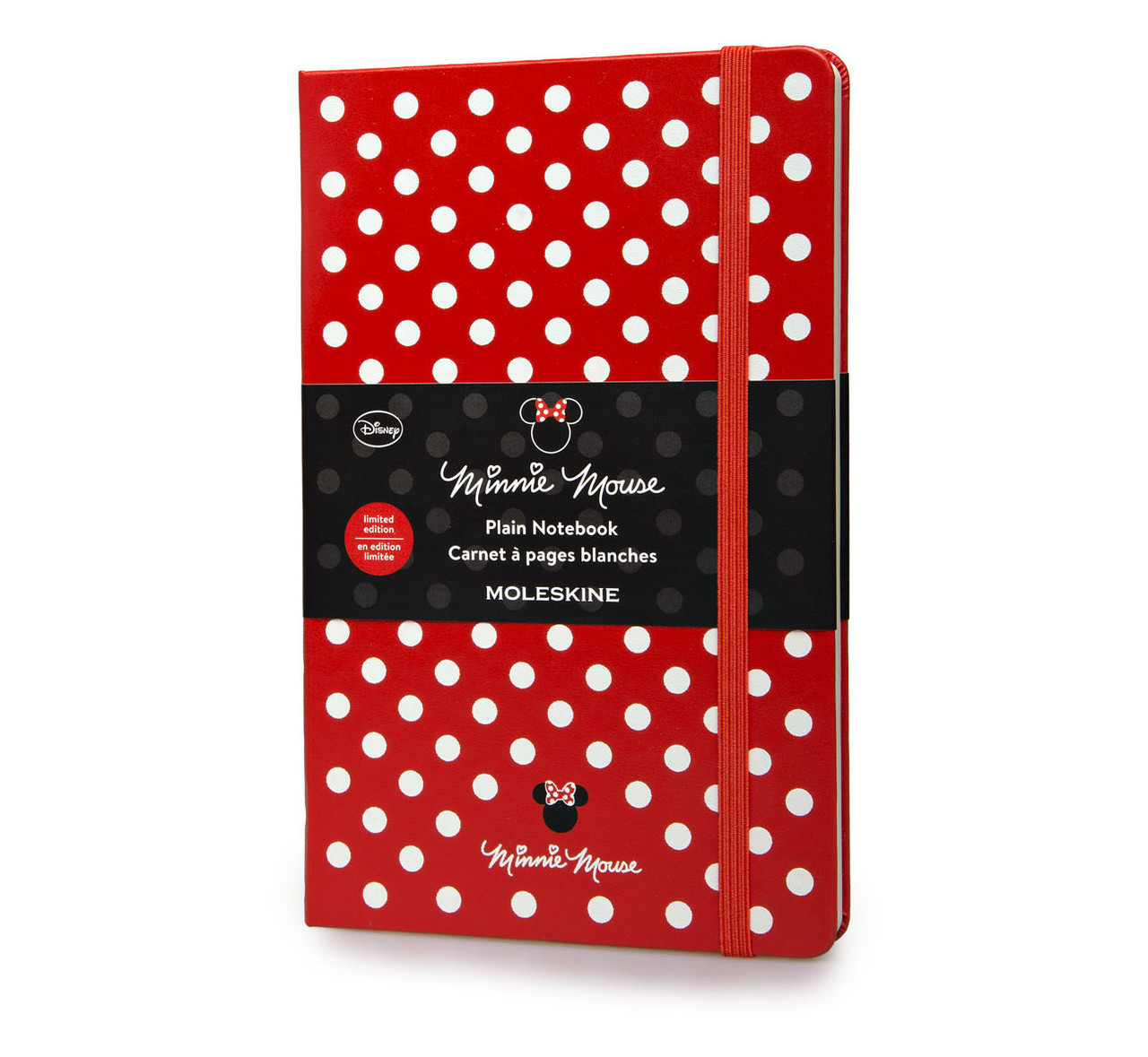 Блокнот Moleskine Limited Minni Mouse середній 240 сторінок Червоний нелінований 13х21 см