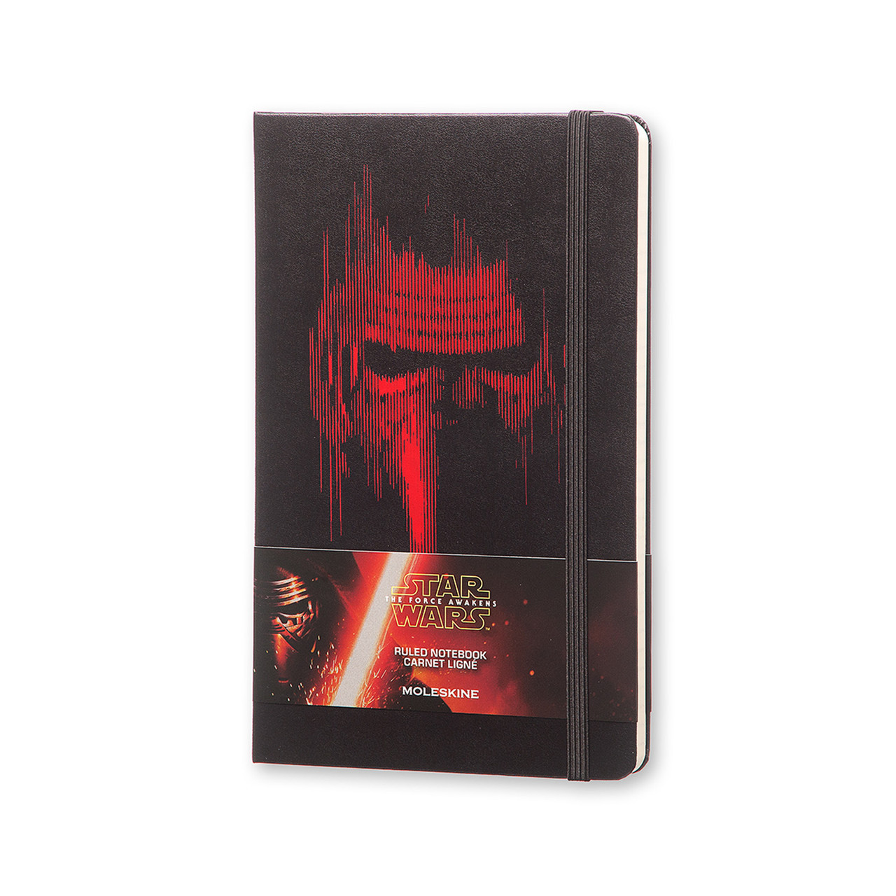 Блокнот Moleskine Limited Star Wars VII середній 240 сторінок Чорний в лінію