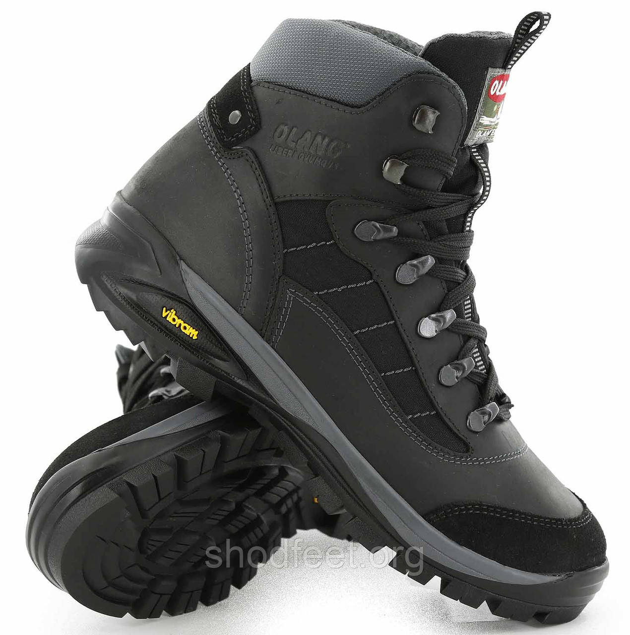Чоловічі зимові черевики Olang Nebraska.Tex 81 Nero
