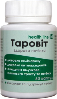 Таровит очищення ШКТ і печінки, 60 капсул