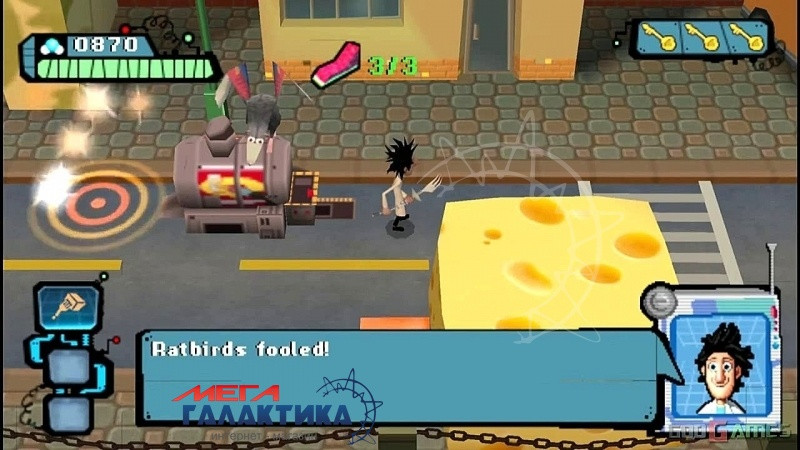 Игра Облачно, Возможны Осадки В Виде Фрикаделек (PSP, Русская.