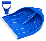 Лопата снігоприбиральна пластмасова без держака крайка алюмінієвий профіль Леміра