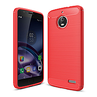 Чохол силіконовий TPU на Moto E4 Red