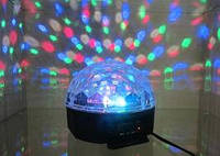 Лампа-проектор світлодіодний новорічний LED музичний диско куля з MP3 і можливість з' єднання за bluetooth
