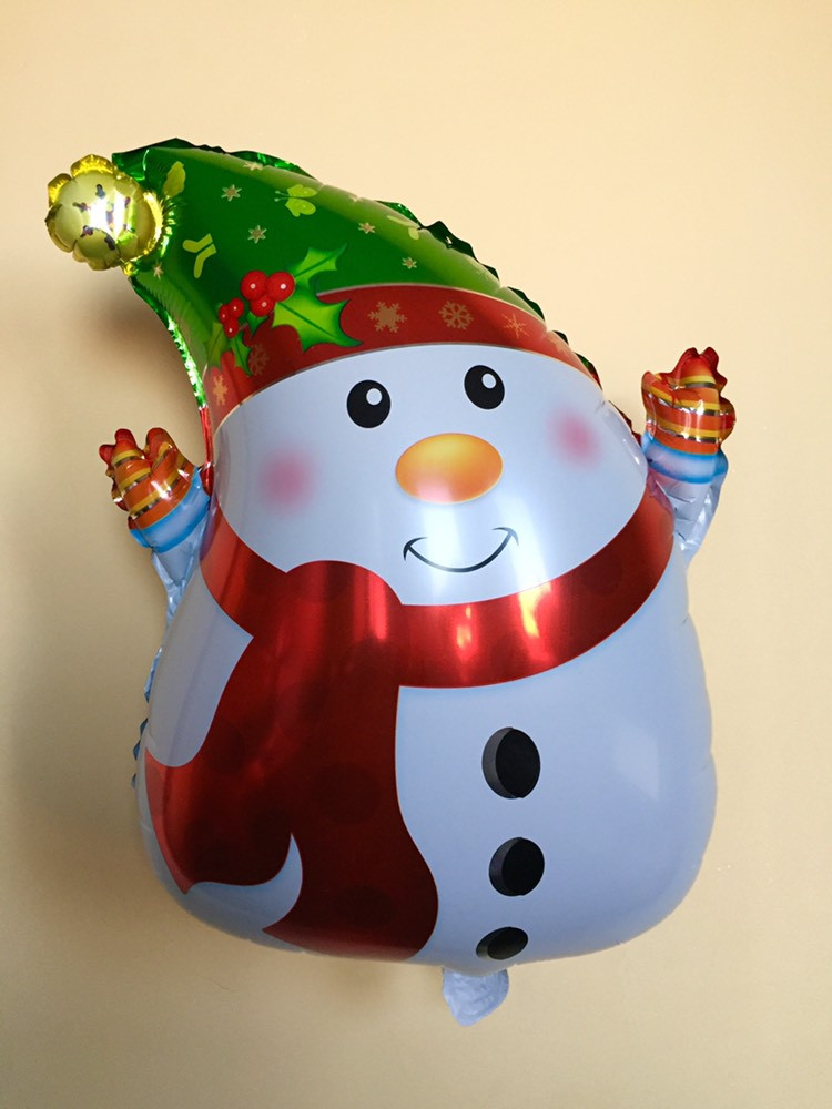Фольгований куля фігурний Маленький Сніговик