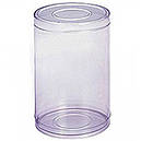 Тубус пластиковий 70х230 мм харчовий Прозорий, фото 4