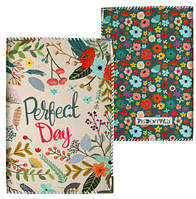 Обкладинка на паспорт Perfect day на белом фоне (тканина)