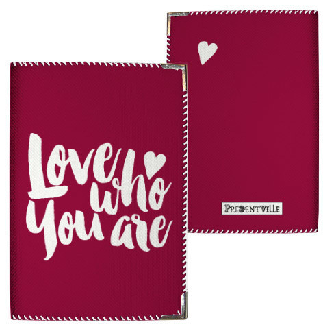 Обкладинка на паспорт Love who you are (тканина), фото 1