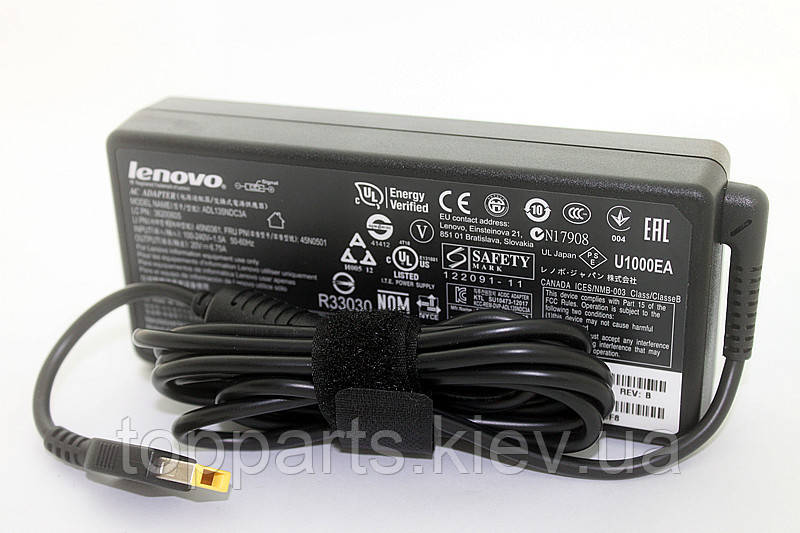 Блок живлення Lenovo 135W 5A11K67846 20V, 6.75A, роз'єм прямокутний (pin inside) [3-pin] ОРИГІНАЛЬНИЙ