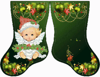 СКВ-166. Схема для вишивки бісером Новорічний чобіток.