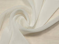 Шифон однотонный Молочный