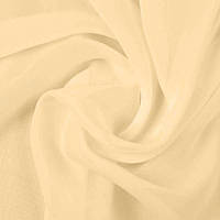 Шифон однотонный Крем
